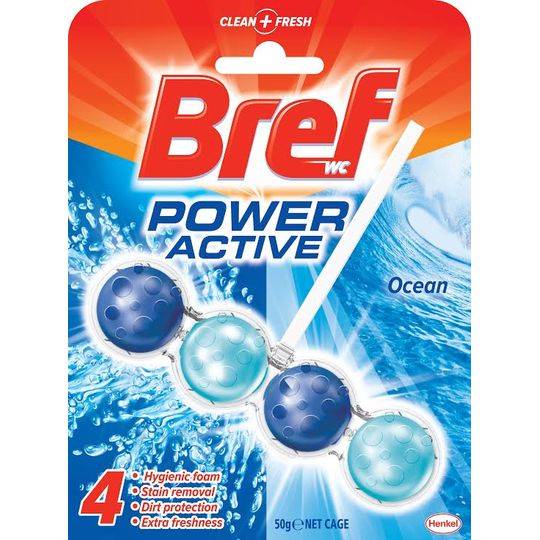 Bref Power Active Toilet Cleaner Ocean 4 In