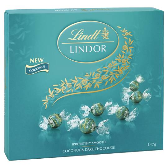 Lindt Lindor Chocolate Balls Dark Coconut