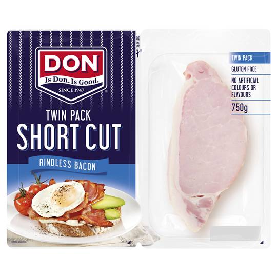 Don Short Cut Bacon Twin Pack