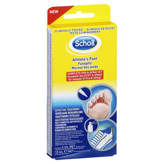 Scholl Athlete's Foot Pen And Spray Kit