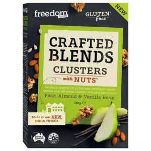 Freedom Foods Crafted Blend Clusters Pear Almond & Vanilla