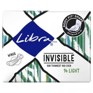 Libra Invisible Sanitary Pads Light Wings