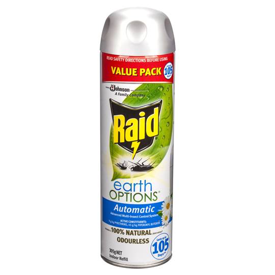 Raid Advanced Auto Insect Control System Indoor Refill
