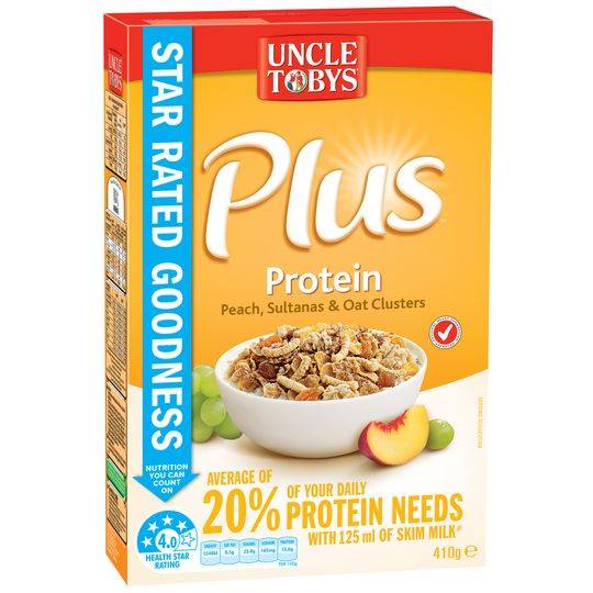 Uncle Tobys Plus Protein