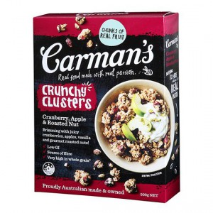 Carman's Cranberry Apple & Roasted Nut Crunchy Clusters