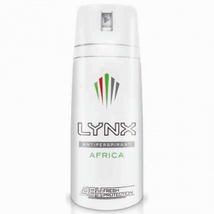 Lynx For Men Aerosol Deodorant Spray Africa Antiperspirant