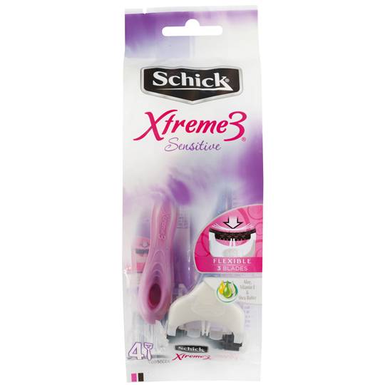 Schick Womens Razor Xtreme 3 Sensitive