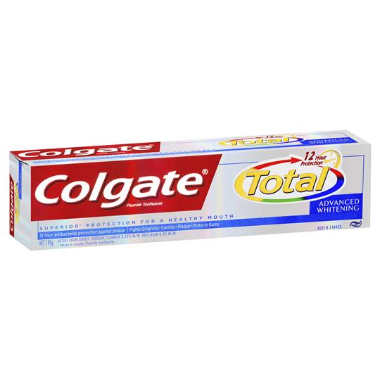 colgate total plus whitening toothpaste