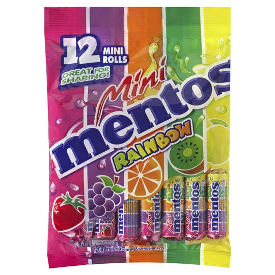 Mentos Fruit Chews Rainbow Mini's