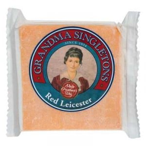 Singletons Red Leicester Cheese