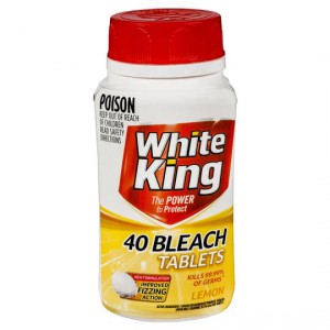 White King Bleach Lemon Tablets