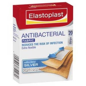 Elastoplast Fabric Strips Anti Bacterial