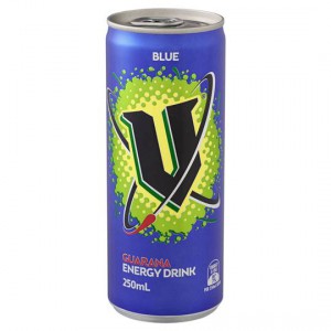 V Blue Can