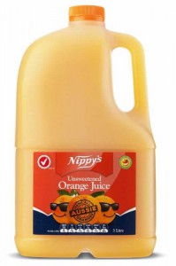 Nippy's Unsweetened Orange Juice
