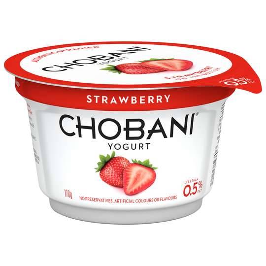 Chobani No Fat Strawberry Yoghurt