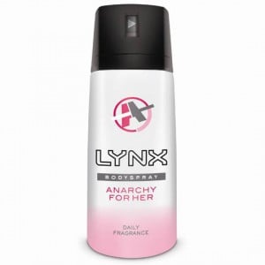 Lynx Women Body Spray Aerosol Deodorant Anarchy For Her
