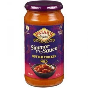 Pataks Simmer Sauce Butter Chicken