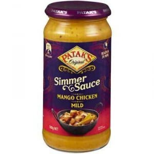 Pataks Simmer Sauce Mango Chicken