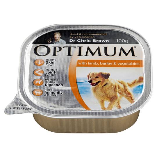 Optimum Adult Dog Food With Lamb Barley & Vegetables
