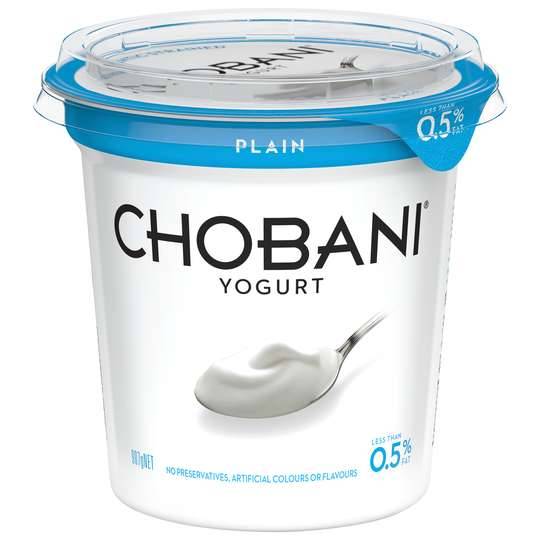 Chobani No Fat Plain Yoghurt