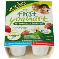 Vaalia My First Vanilla & Strawberry Yoghurt