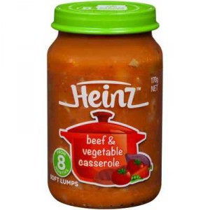 Heinz Food 8 Months+ Beef & Vegetable Casserole