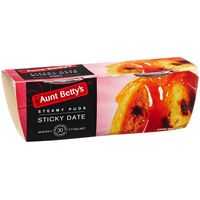 Aunt Bettys Sticky Date Steamy Puds