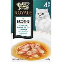 Fancy Feast Royale Adult Cat Food Seabream Broth