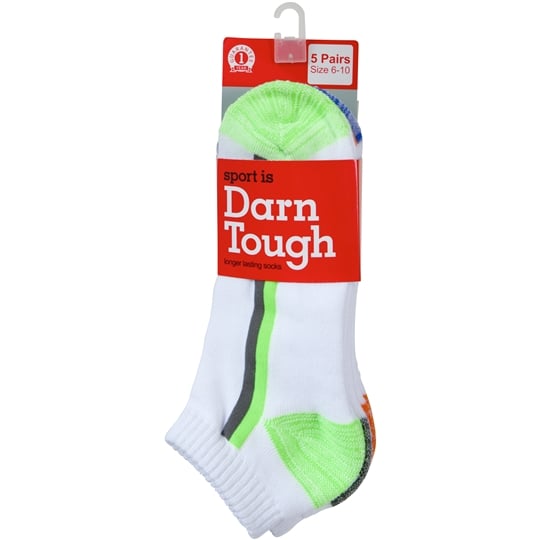Dt White Sport Socks Mens Size 6-10