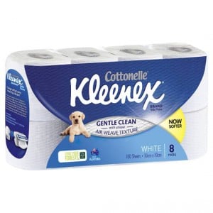 Kleenex Cottonelle Toilet Tissue White