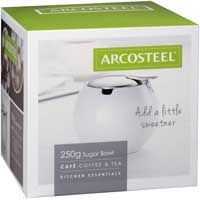 Arcosteel Dinnerware Sugar Bowl White