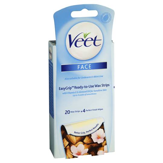 Veet Hair Removal Wax Mini Facial Strips Ratings - Mouths of Mums