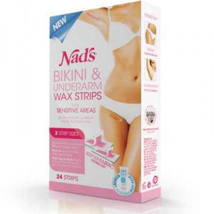 Nads Hair Removal Wax Bikini & Underarm Strips
