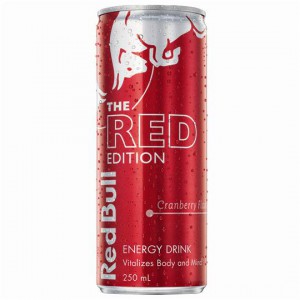 Red Bull Energy Drink Red Edition Cranberry
