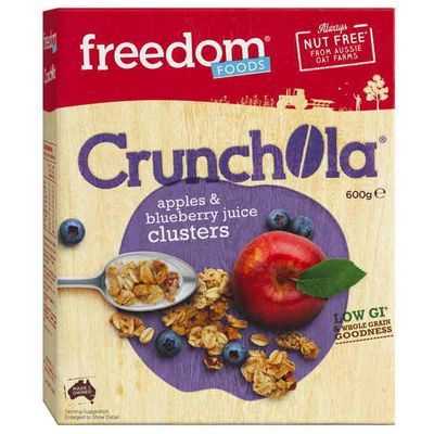 Freedom Foods Cereal Apple & Blueberry Cluster