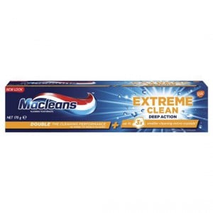 Macleans Extreme Clean Toothpaste Deep Action Whitening