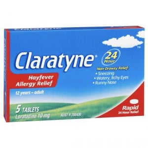 Claratyne Hay Fever Allergy Relief Loratadine 10mg