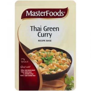 Masterfoods Recipe Base Thai Green Curry