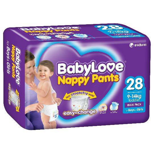 Babylove Nappy Pants Toddler 9-14kg