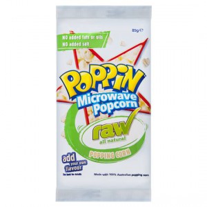 Poppin Microwave Popcorn Raw