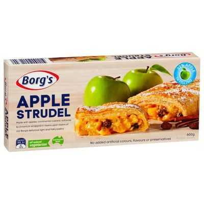 Borg's Desserts Apple Strudel