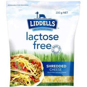Liddells Lactose Free Shredded Cheese