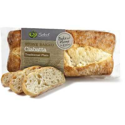 Bake At Home Bread Rolls Ciabatta