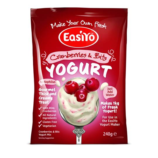 Easiyo Cranberry & Bits Yoghurt Base