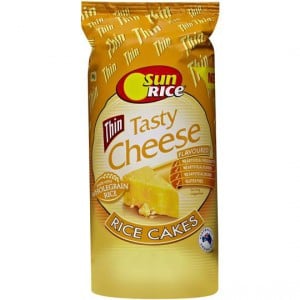 Sunrice Rice Cakes Tasty Cheese