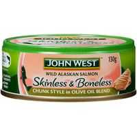John West Skin & Boneless Salmon In Oil