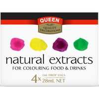 Queen Natural Food Colouring Rainbow