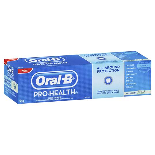 Oral-b Pro Health All Round Protect Fluoride Toothpaste Fresh Mint