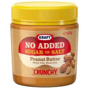 Kraft Crunchy No Added Sugar Peanut Butter