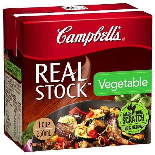 Campbells Real Vegetable Stock